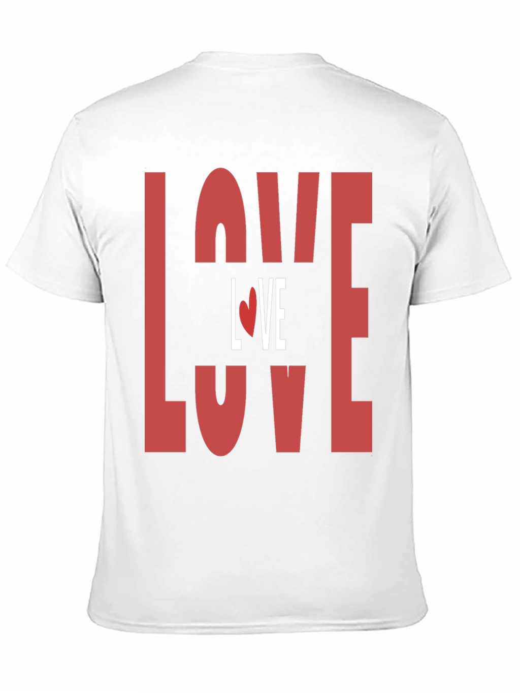 Love Graphic Print T-Shirt - Valentines Day Tee
