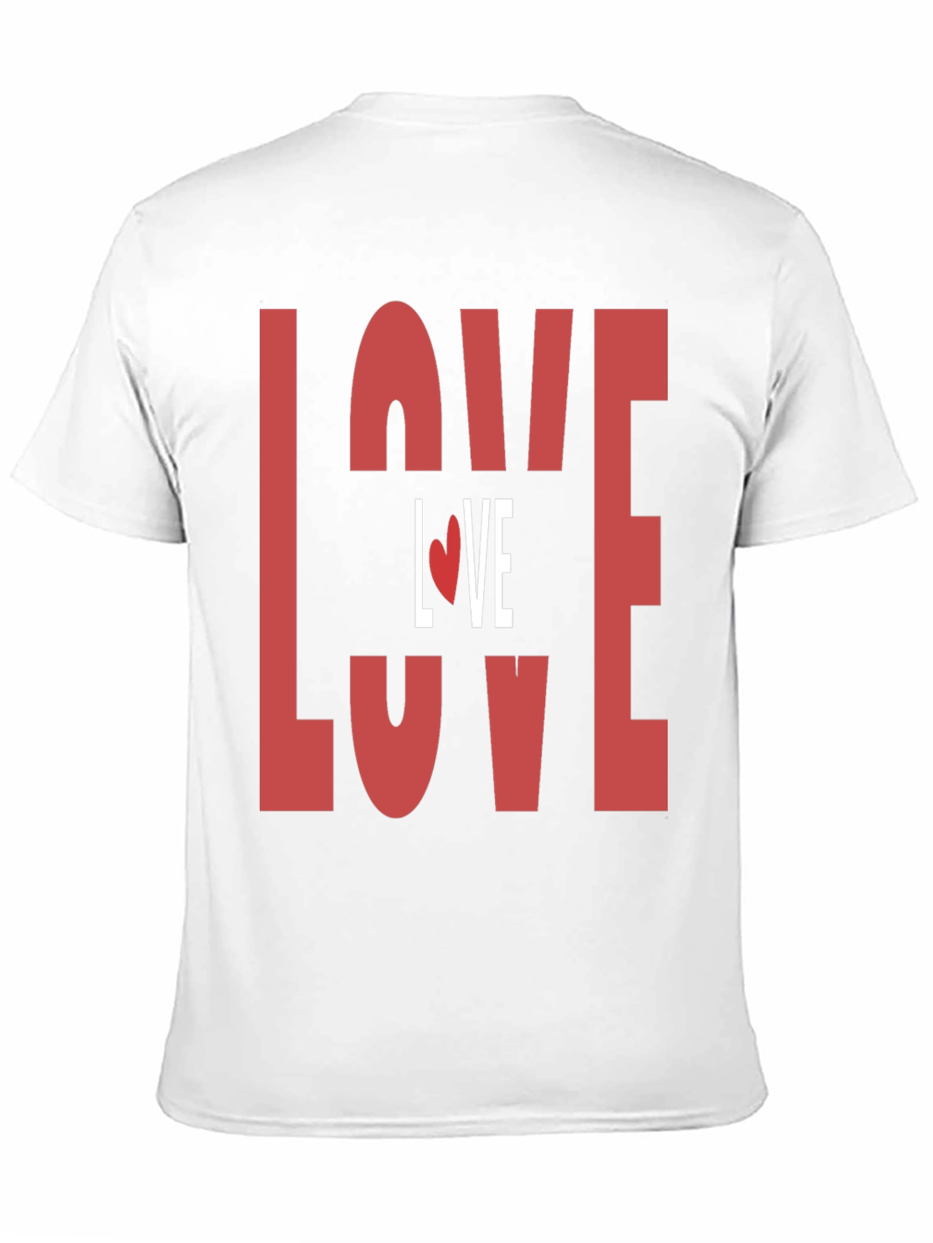 Love Graphic Print T-Shirt - Valentines Day Tee