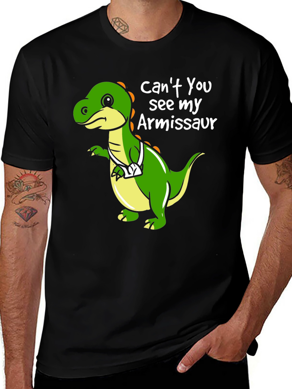 Armissaur T-Shirt - Funny Dinosaur Tee