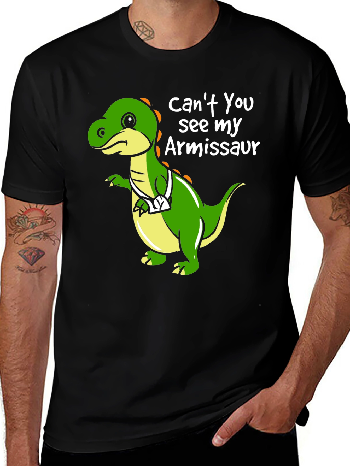 Armissaur T-Shirt - Funny Dinosaur Tee