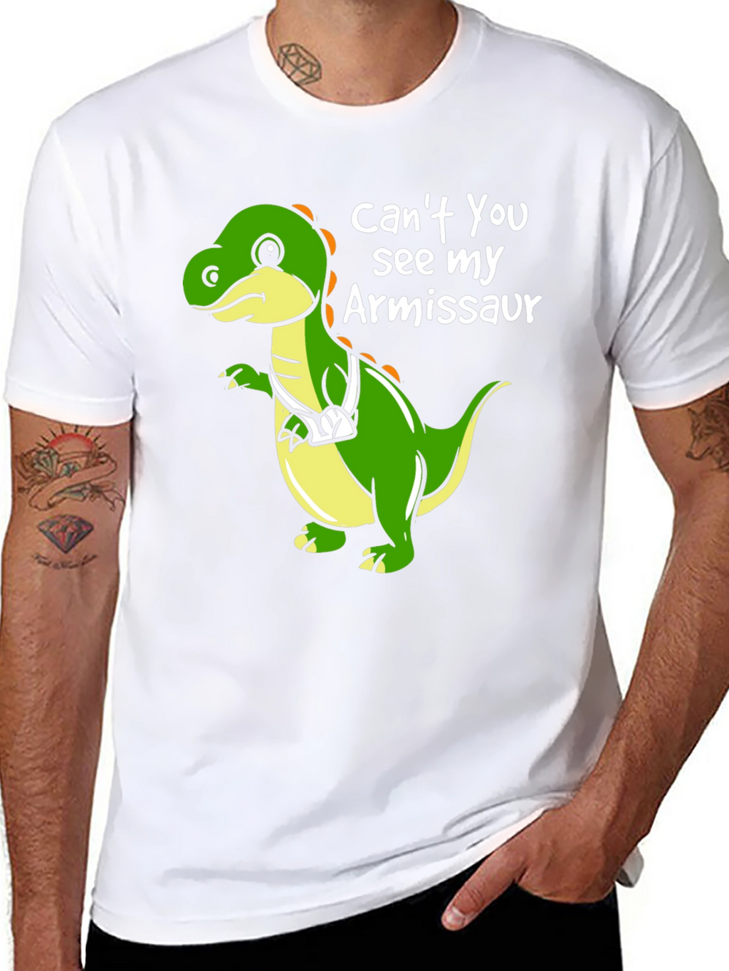 Armissaur T-Shirt - Funny Dinosaur Tee