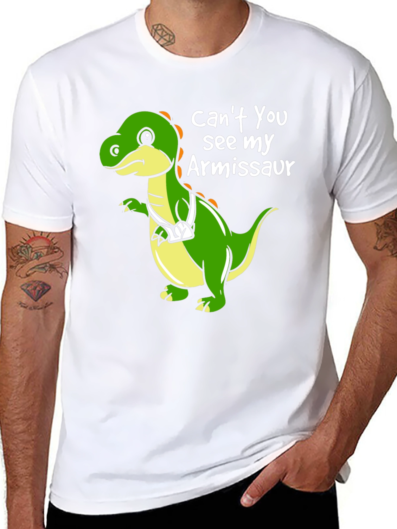 Armissaur T-Shirt - Funny Dinosaur Tee