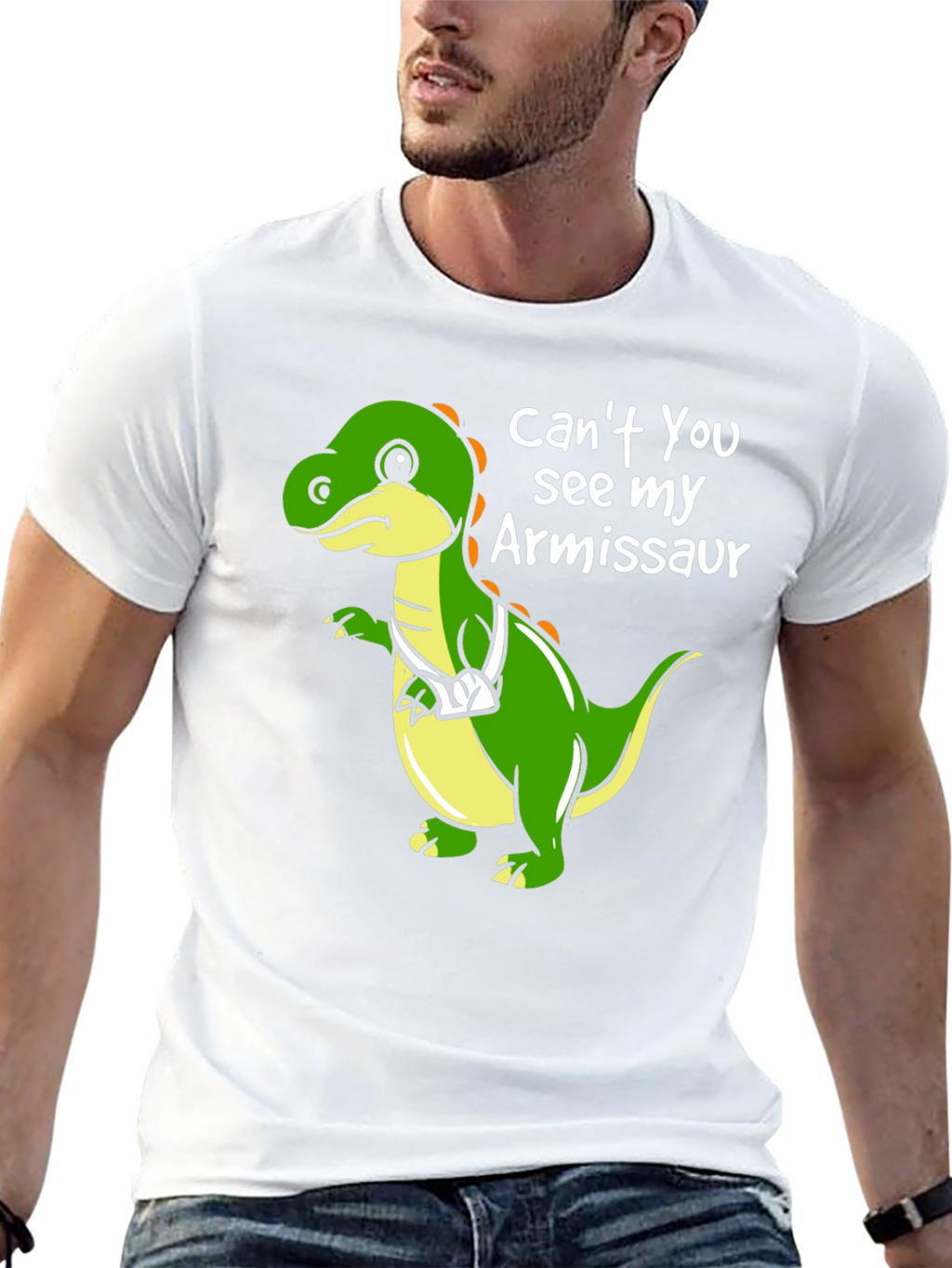 Armissaur T-Shirt - Funny Dinosaur Tee