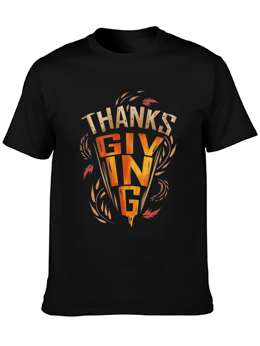 Thanksgiving Graphic Tee - Festive Fall Apparel