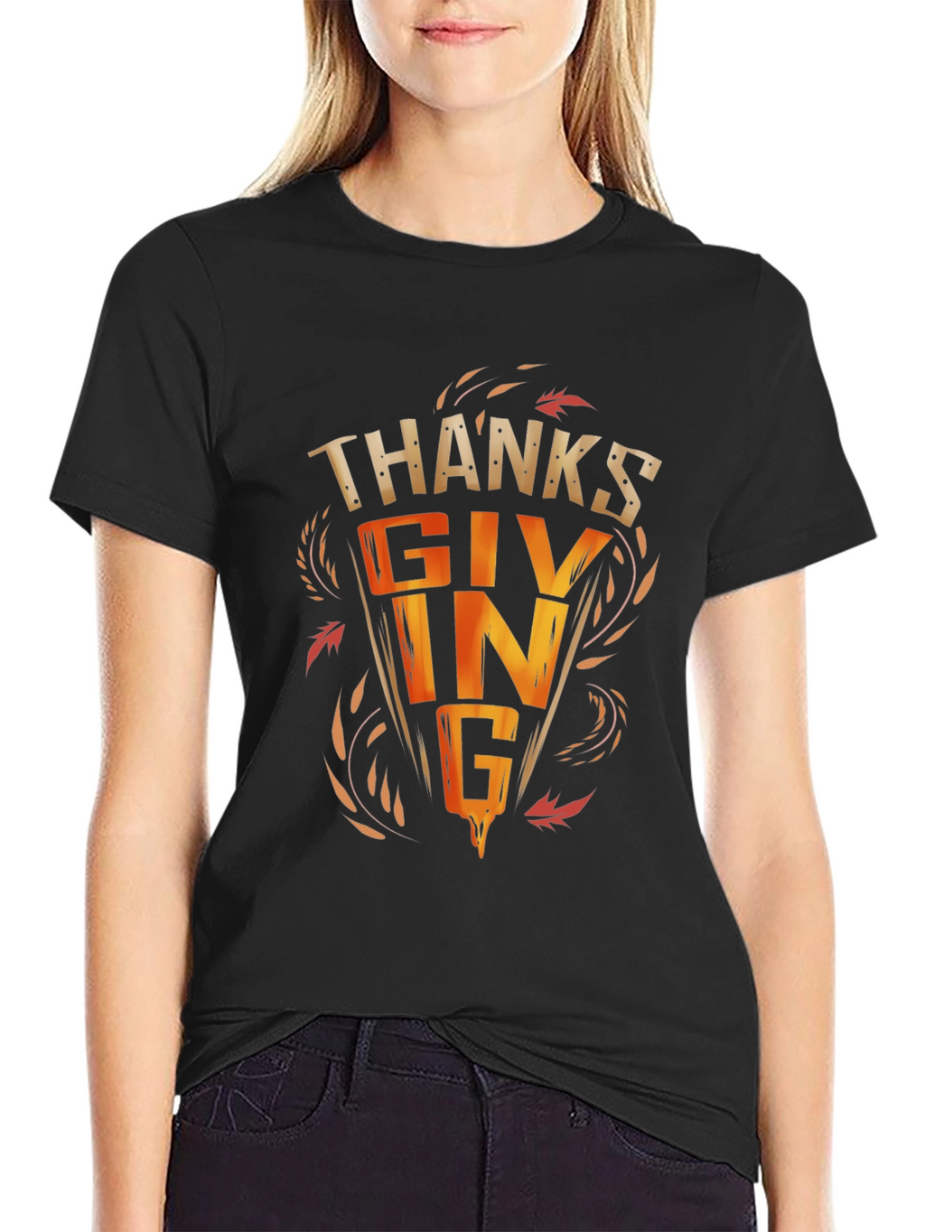 Thanksgiving Graphic Tee - Festive Fall Apparel