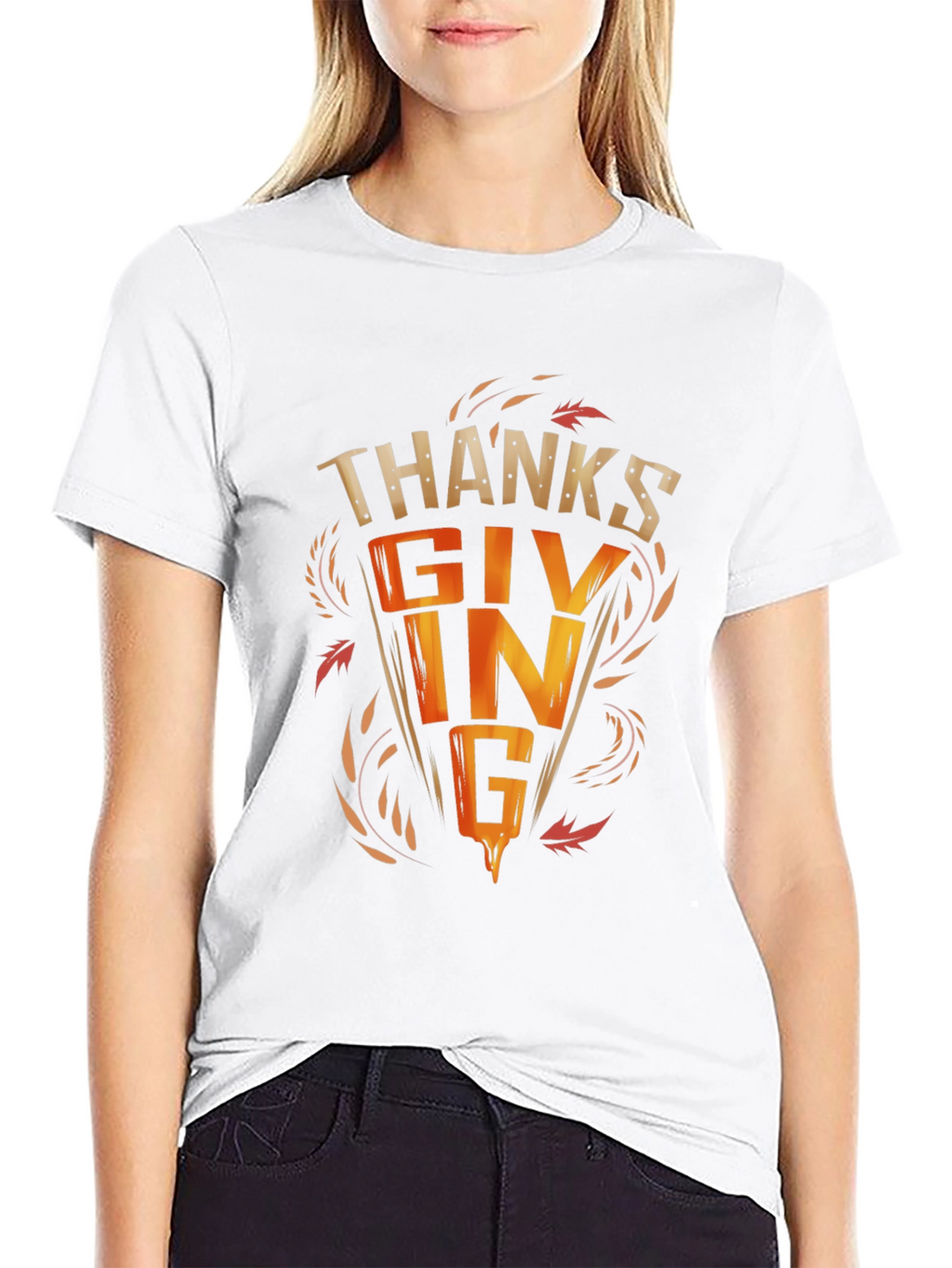Thanksgiving Graphic Tee - Festive Fall Apparel