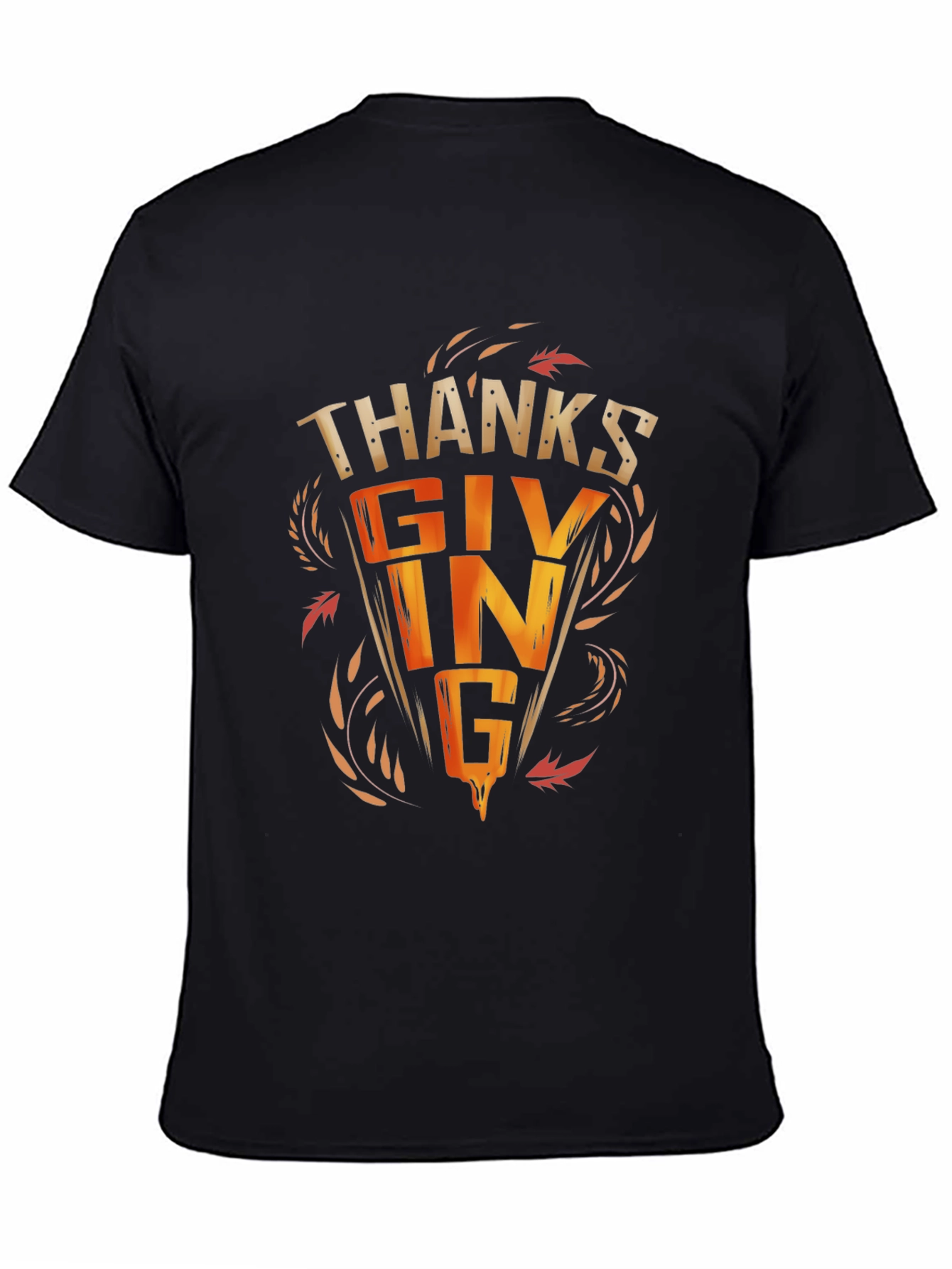 Thanksgiving Graphic Tee - Festive Fall Apparel