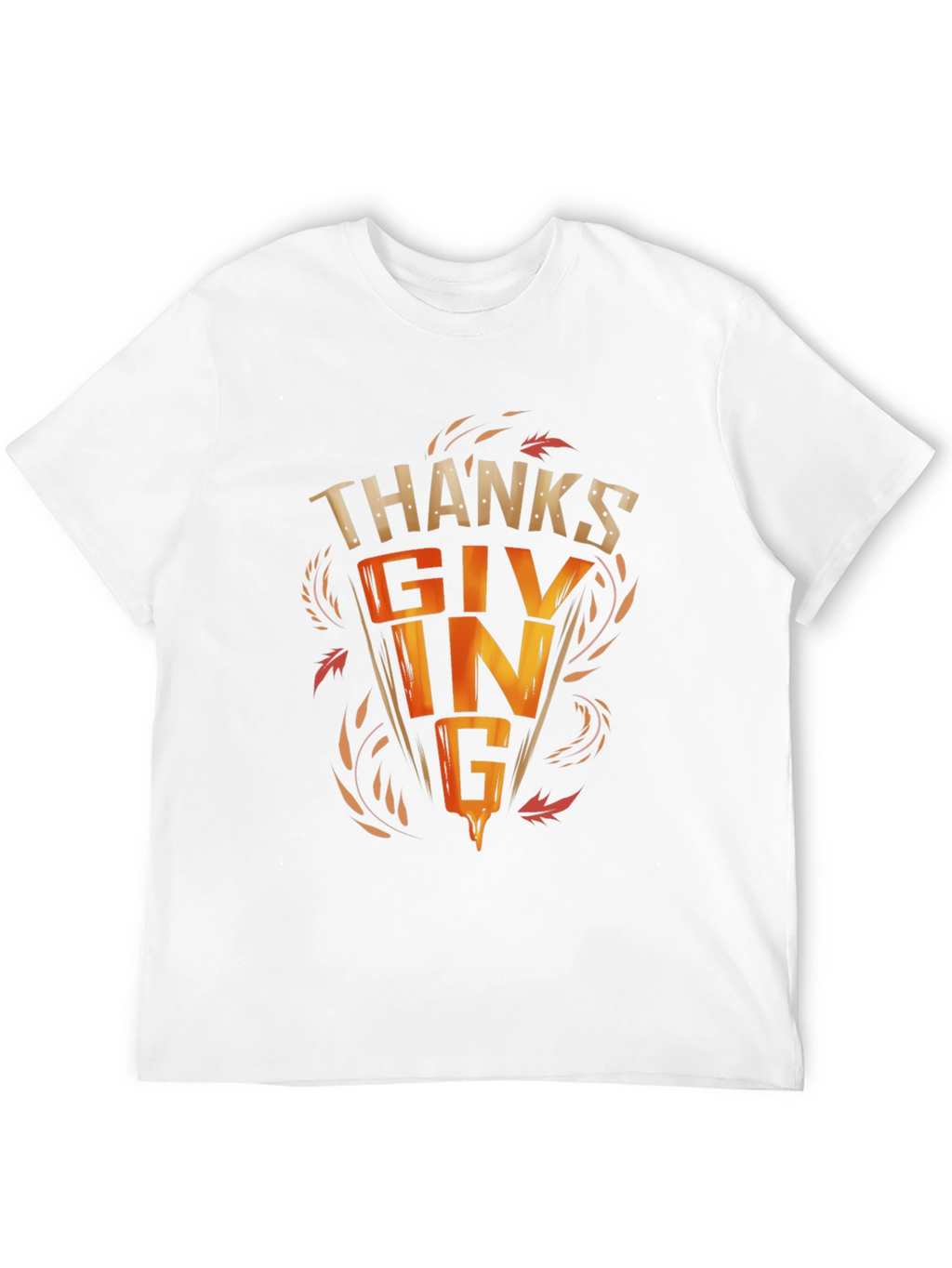 Thanksgiving Graphic Tee - Festive Fall Apparel