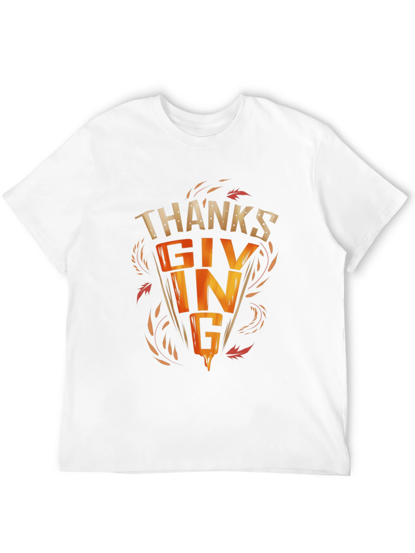 Thanksgiving Graphic Tee - Festive Fall Apparel