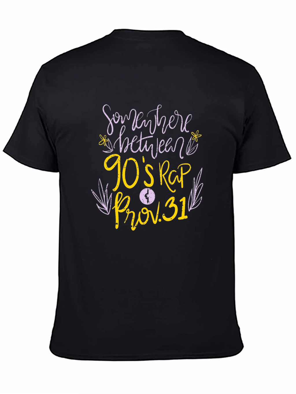 Somewhere Between 90s Rap Prov. 31 Black T-Shirt