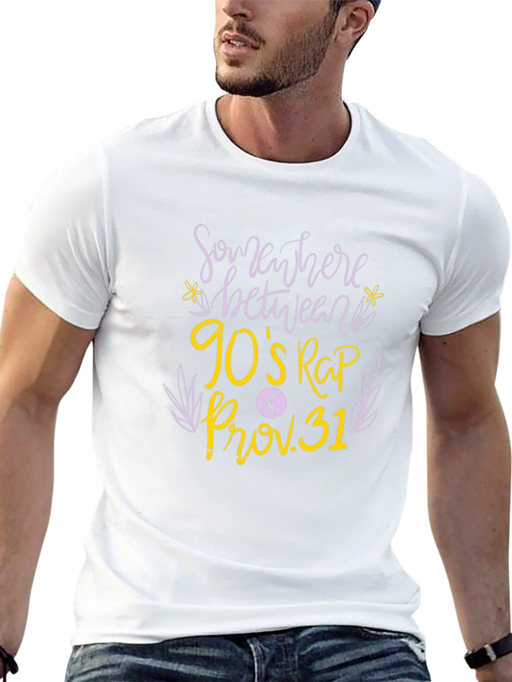 Somewhere Between 90s Rap Prov. 31 Black T-Shirt