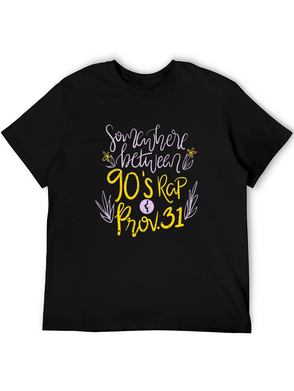 Somewhere Between 90s Rap Prov. 31 Black T-Shirt