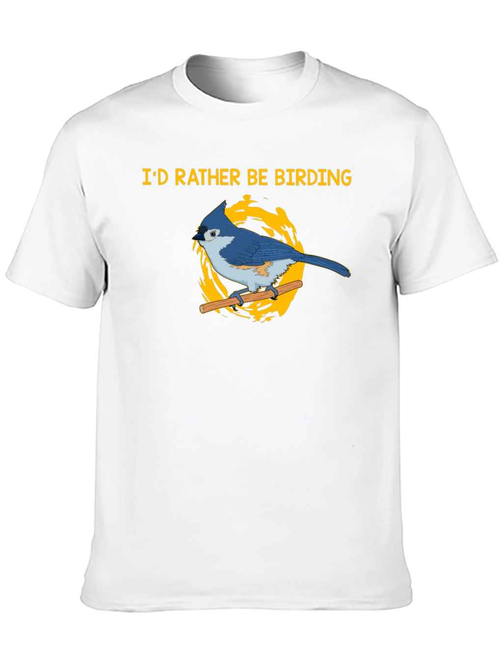 Birding Enthusiast T-Shirt - Id Rather Be Birding