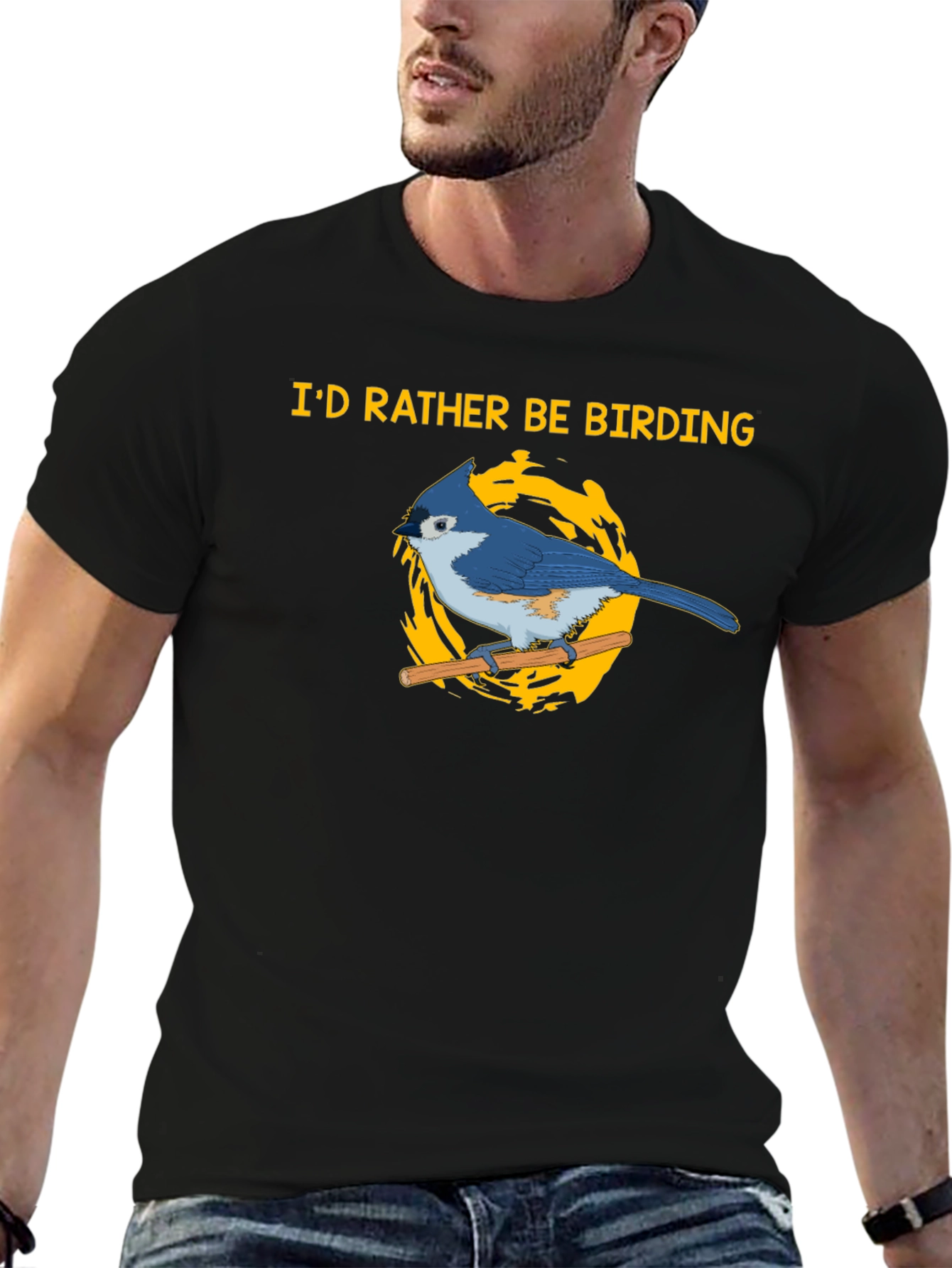Birding Enthusiast T-Shirt - Id Rather Be Birding