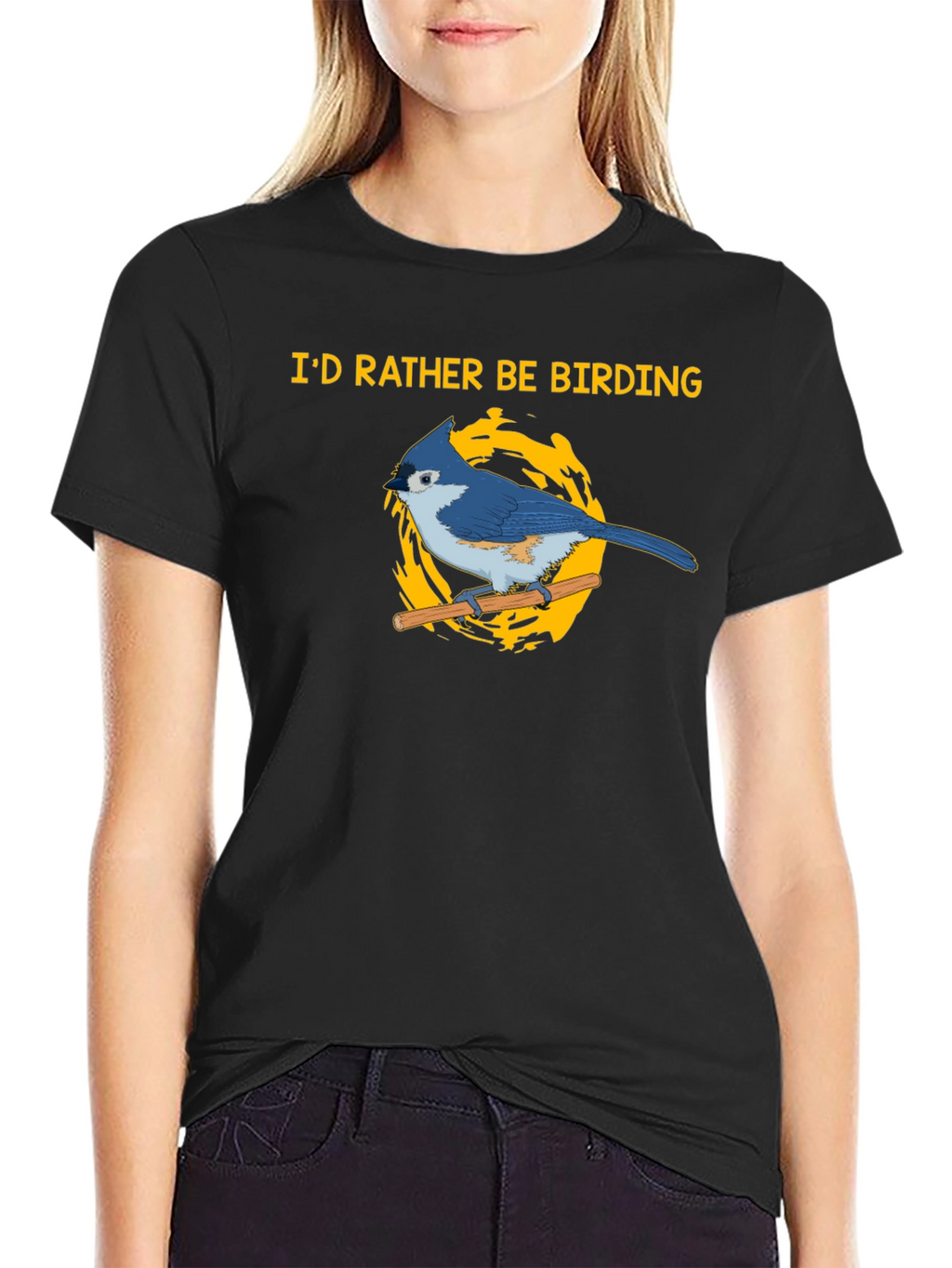Birding Enthusiast T-Shirt - Id Rather Be Birding