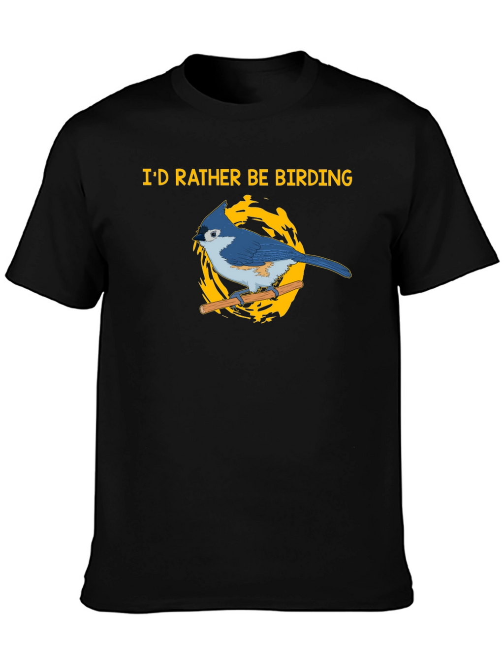 Birding Enthusiast T-Shirt - Id Rather Be Birding