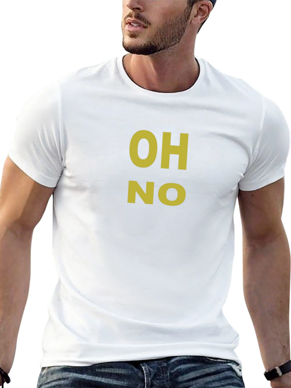 OH NO Graphic Tee - Funny Novelty T-Shirt