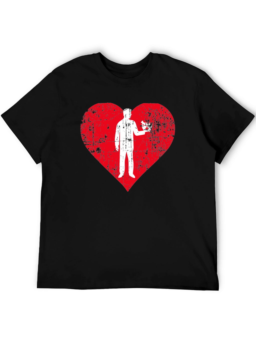 Heart Surgeon Love T-Shirt - Black