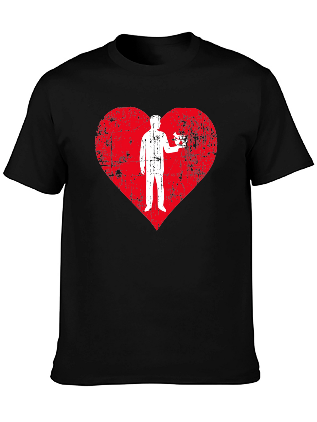 Heart Surgeon Love T-Shirt - Black