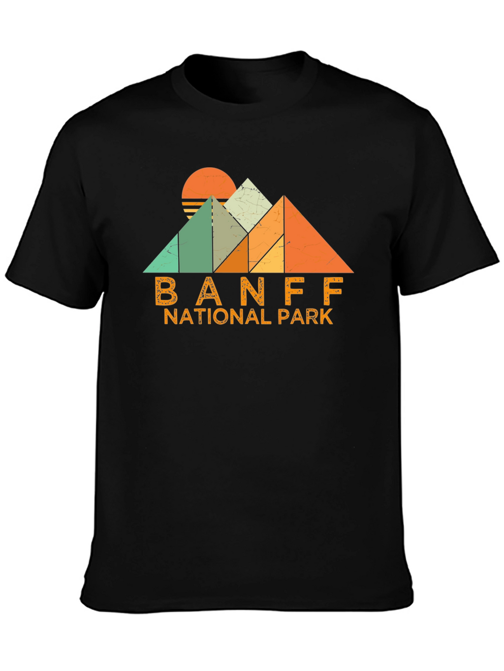 Banff National Park T-Shirt - Retro Mountain Graphic Tee
