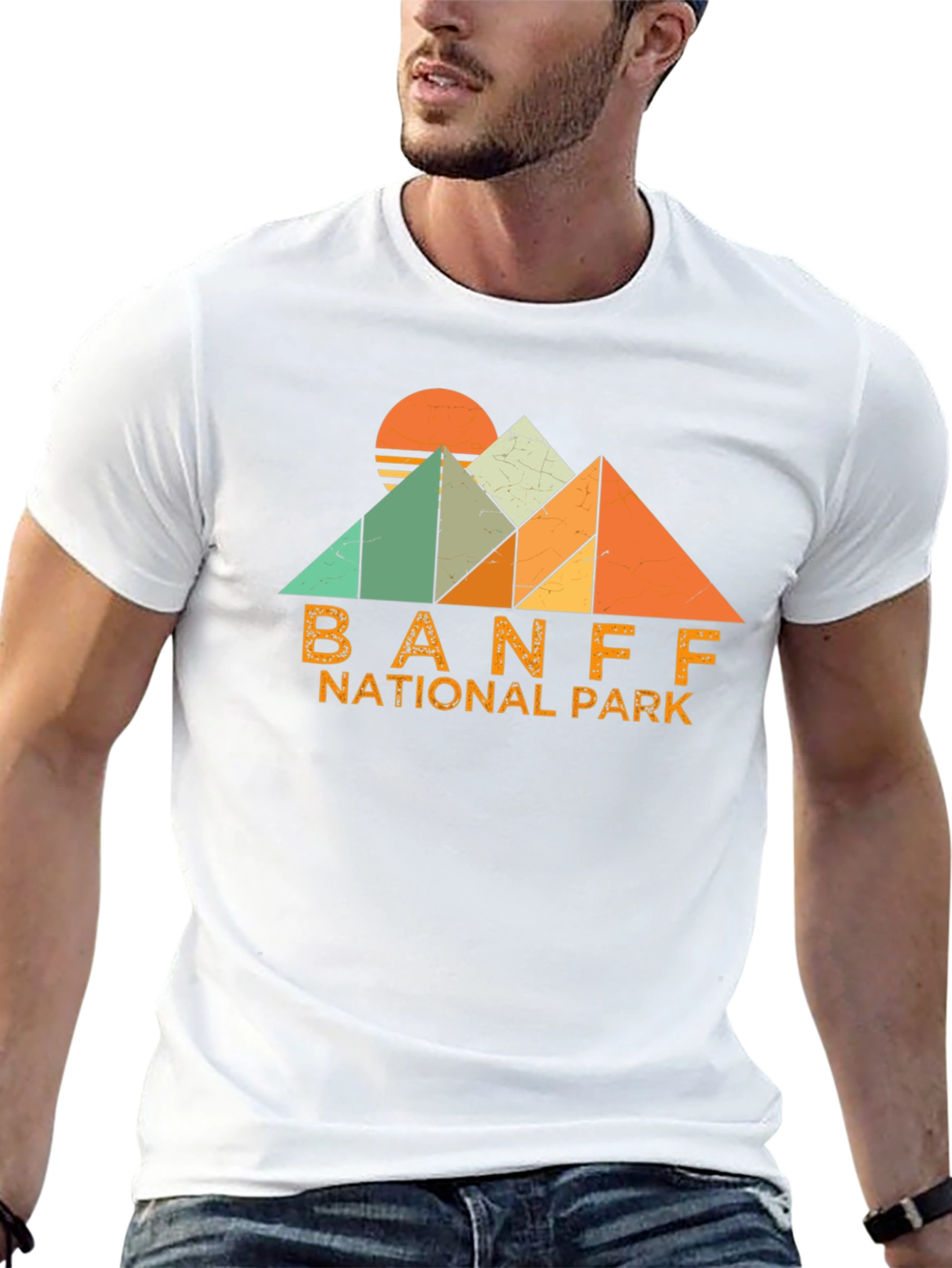 Banff National Park T-Shirt - Retro Mountain Graphic Tee