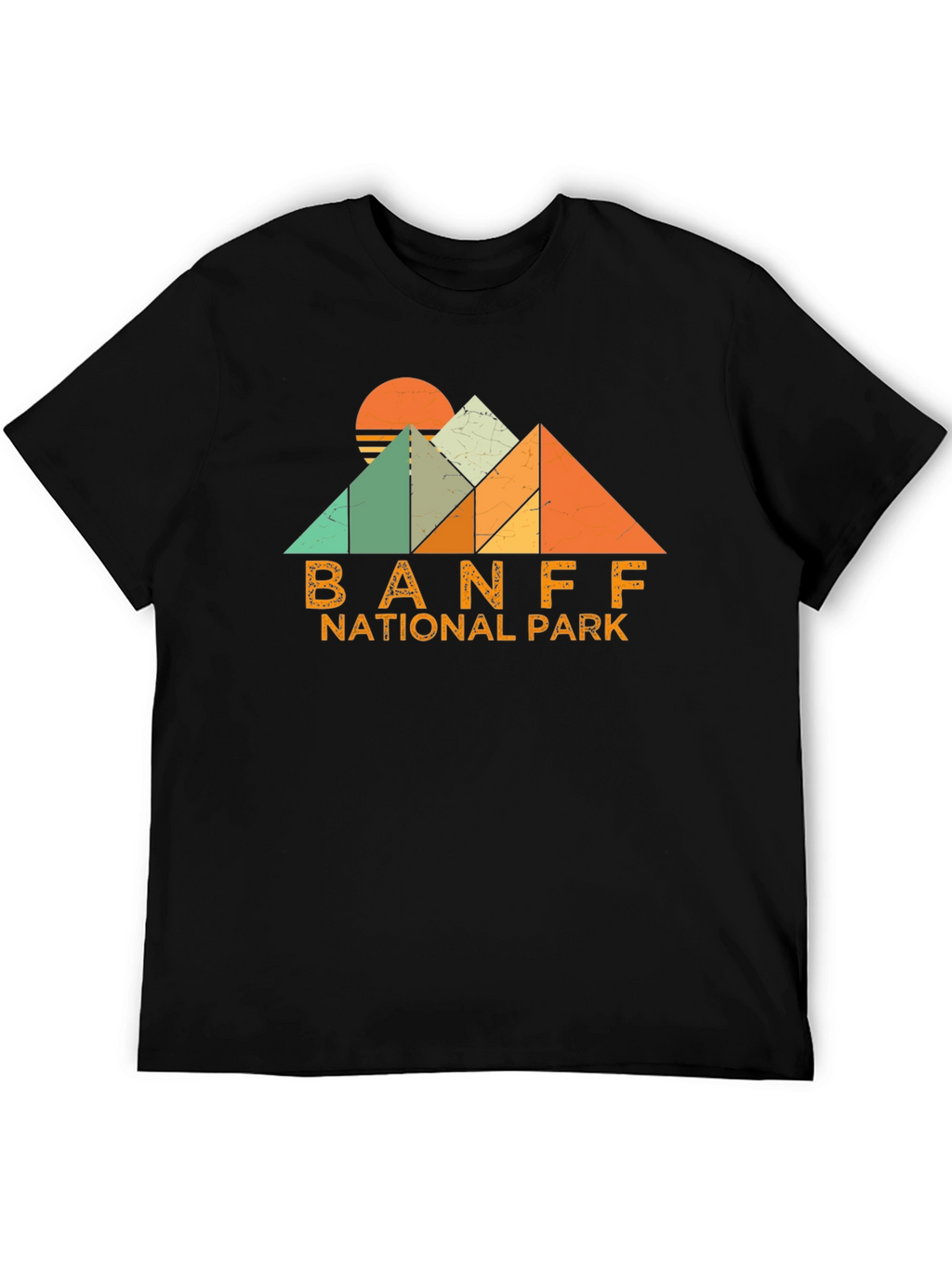 Banff National Park T-Shirt - Retro Mountain Graphic Tee