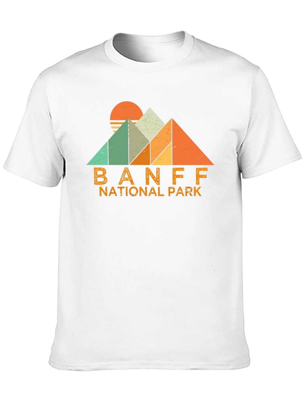 Banff National Park T-Shirt - Retro Mountain Graphic Tee