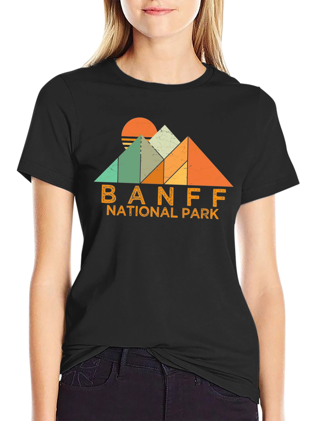 Banff National Park T-Shirt - Retro Mountain Graphic Tee