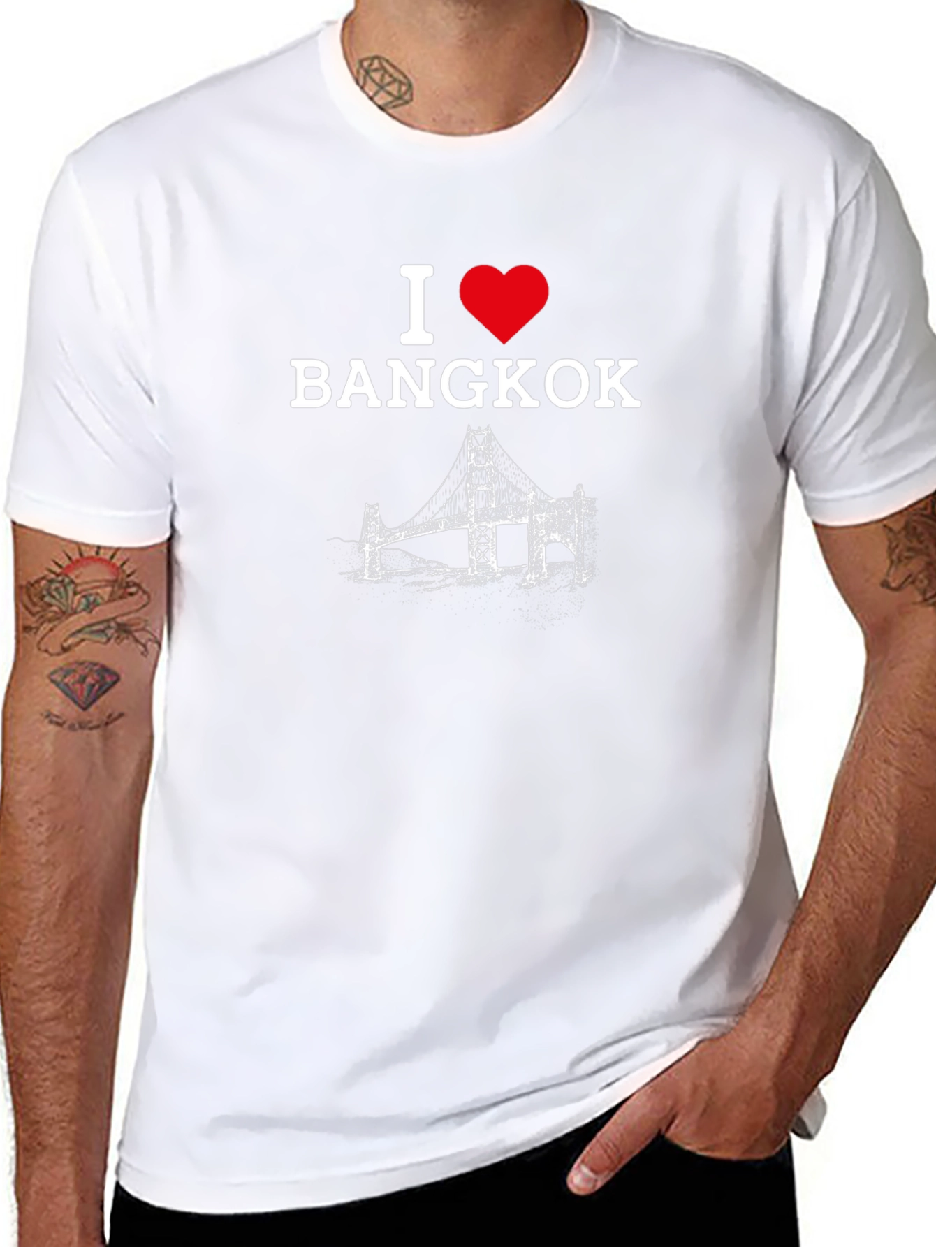 I Heart Bangkok Graphic T-Shirt