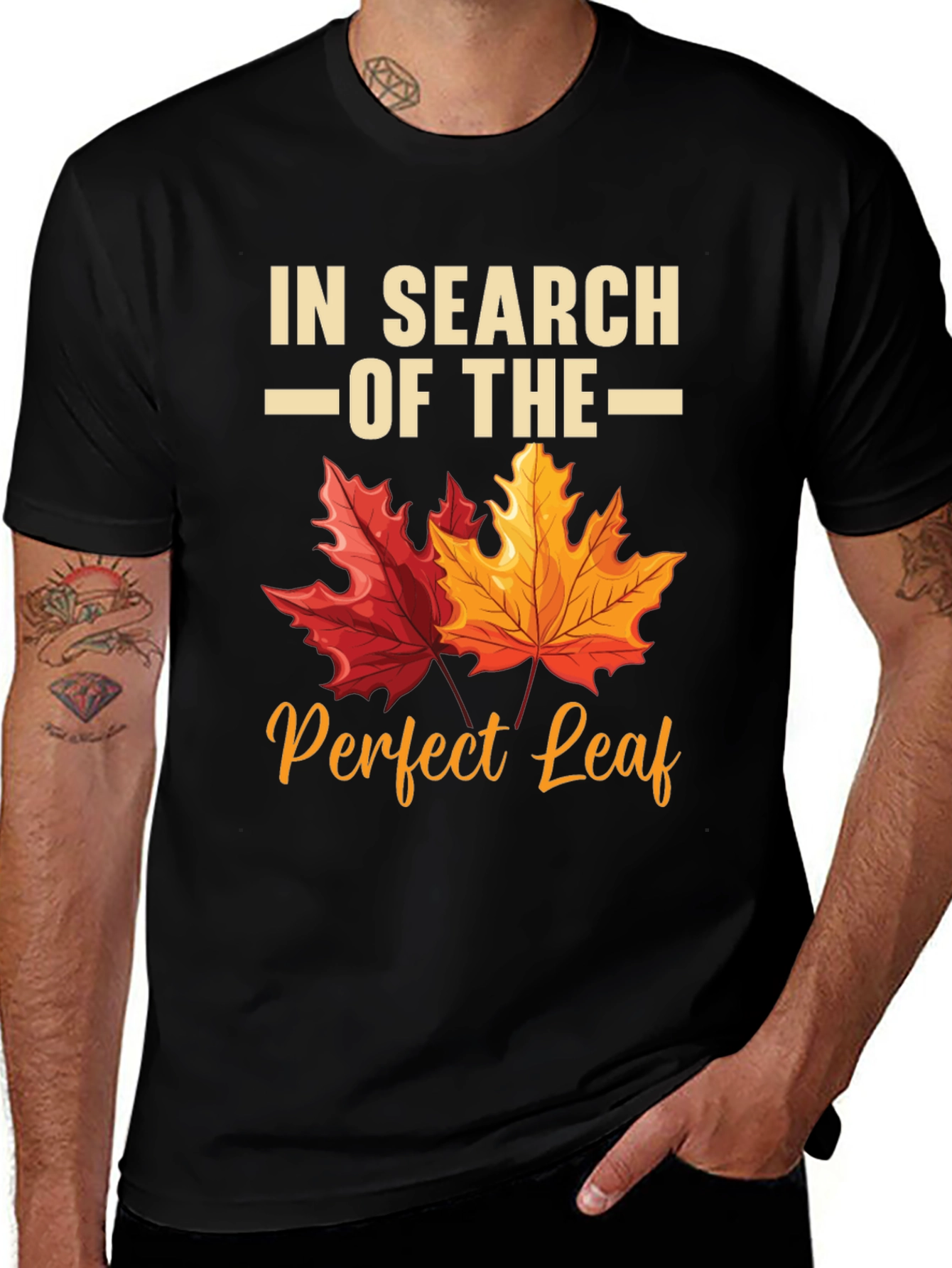 In Search of the Perfect Leaf T-Shirt