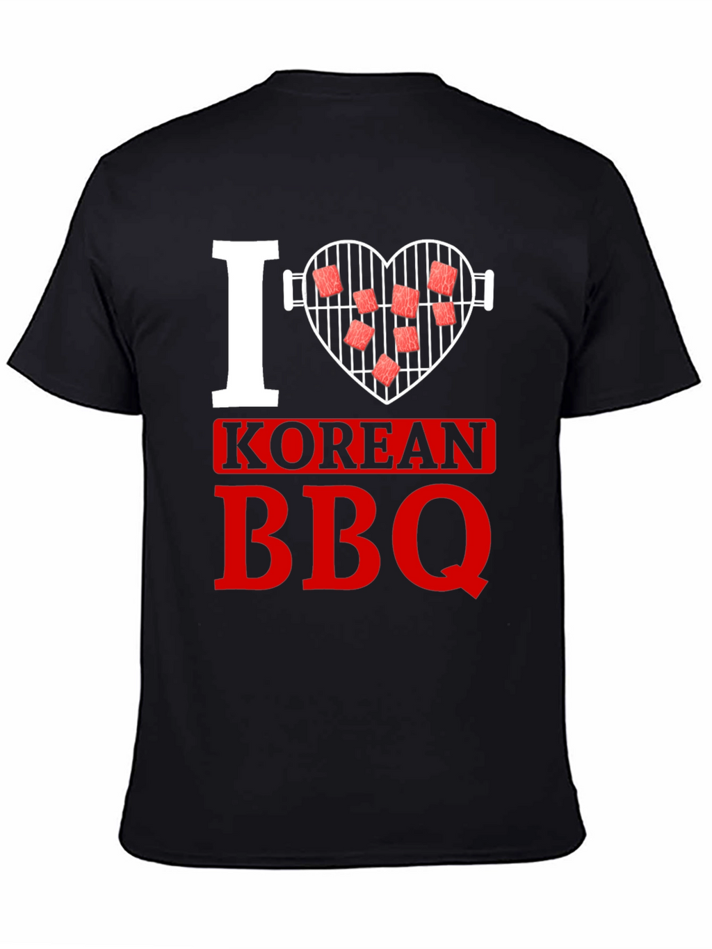 I Love Korean BBQ Graphic T-Shirt