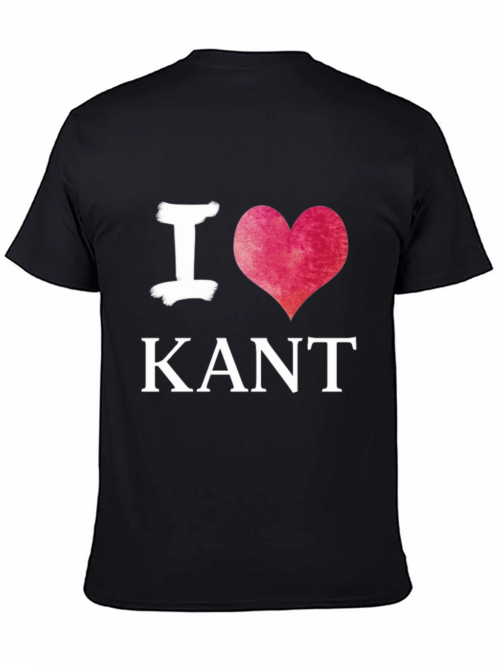 I Heart Kant Black T-Shirt