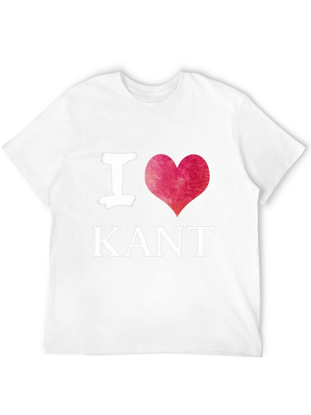 I Heart Kant Black T-Shirt
