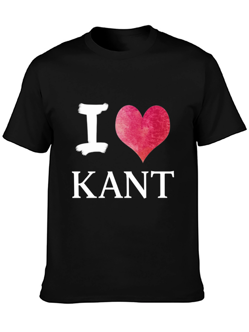 I Heart Kant Black T-Shirt