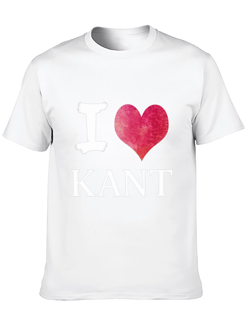 I Heart Kant Black T-Shirt