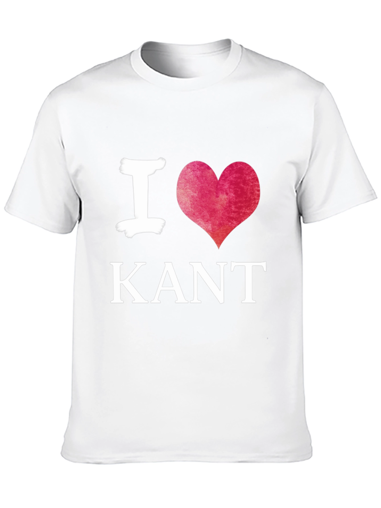 I Heart Kant Black T-Shirt