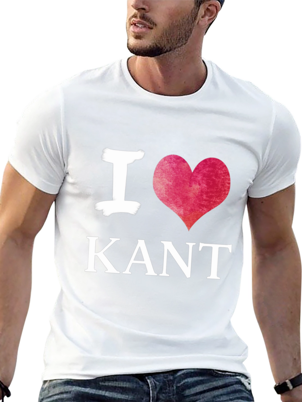 I Heart Kant Black T-Shirt