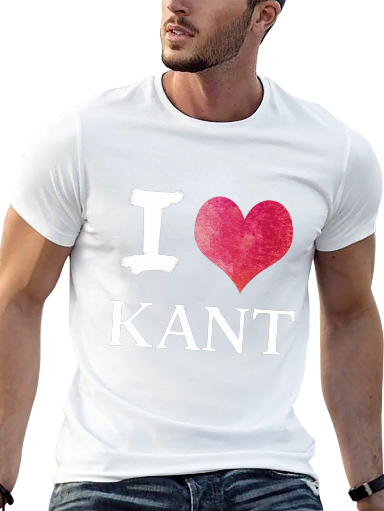 I Heart Kant Black T-Shirt