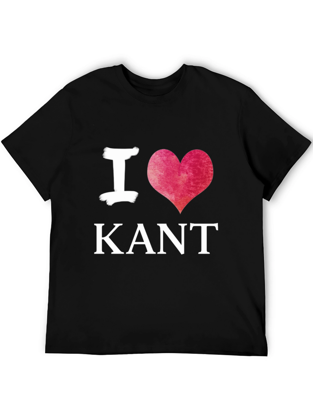 I Heart Kant Black T-Shirt
