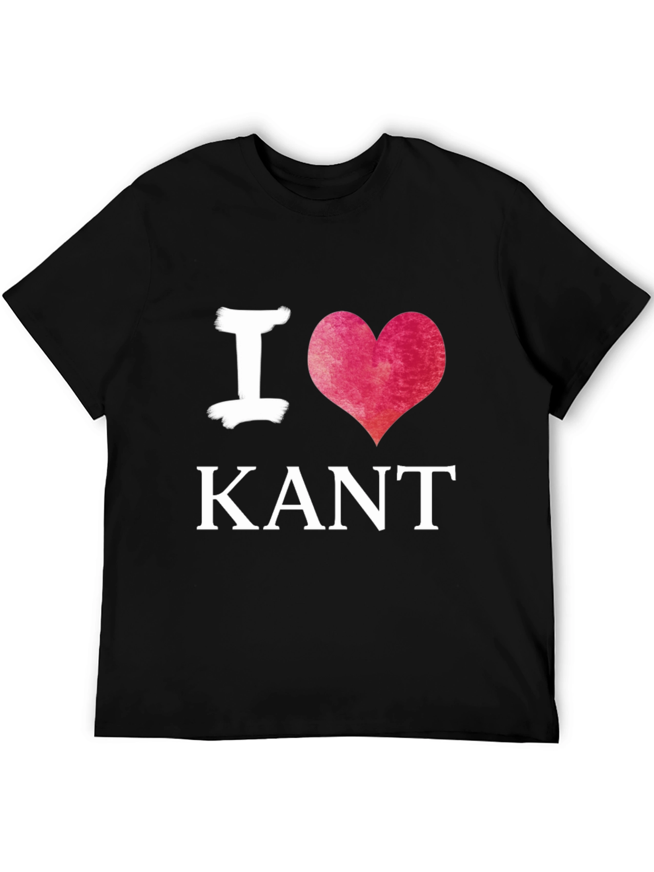 I Heart Kant Black T-Shirt
