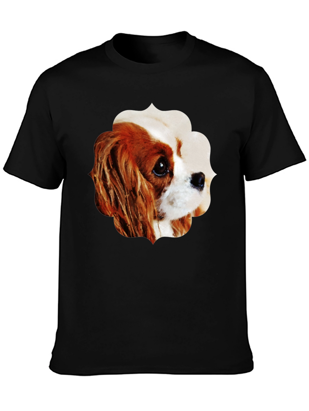 Dog Breed Graphic T-Shirt - Stylish Black Tee