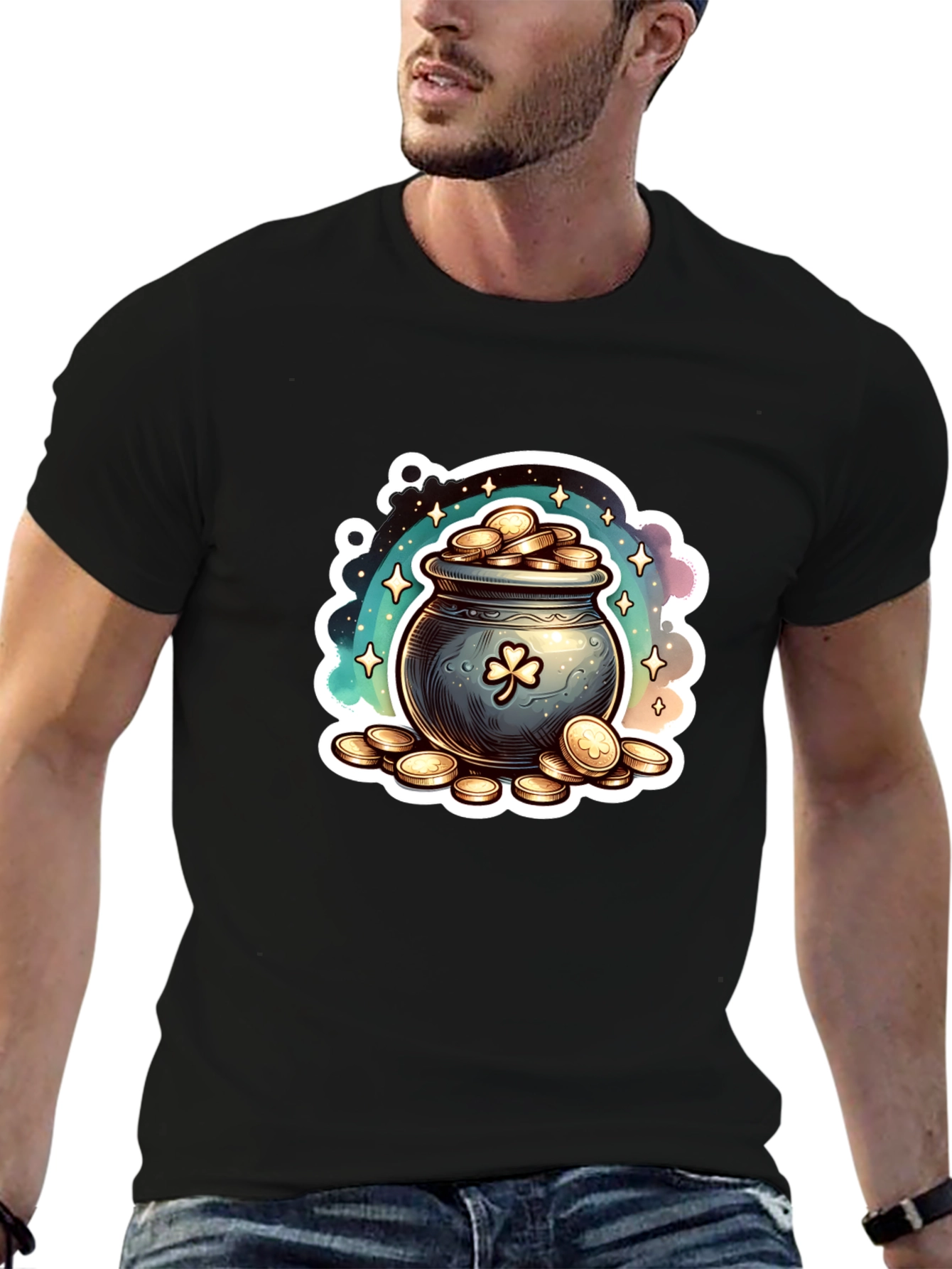 Lucky Pot of Gold St. Patricks Day T-Shirt