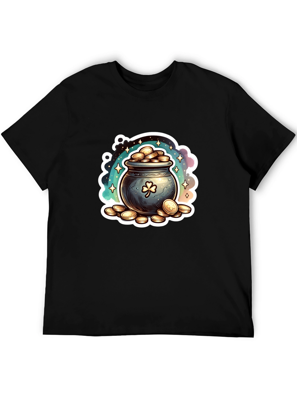 Lucky Pot of Gold St. Patricks Day T-Shirt