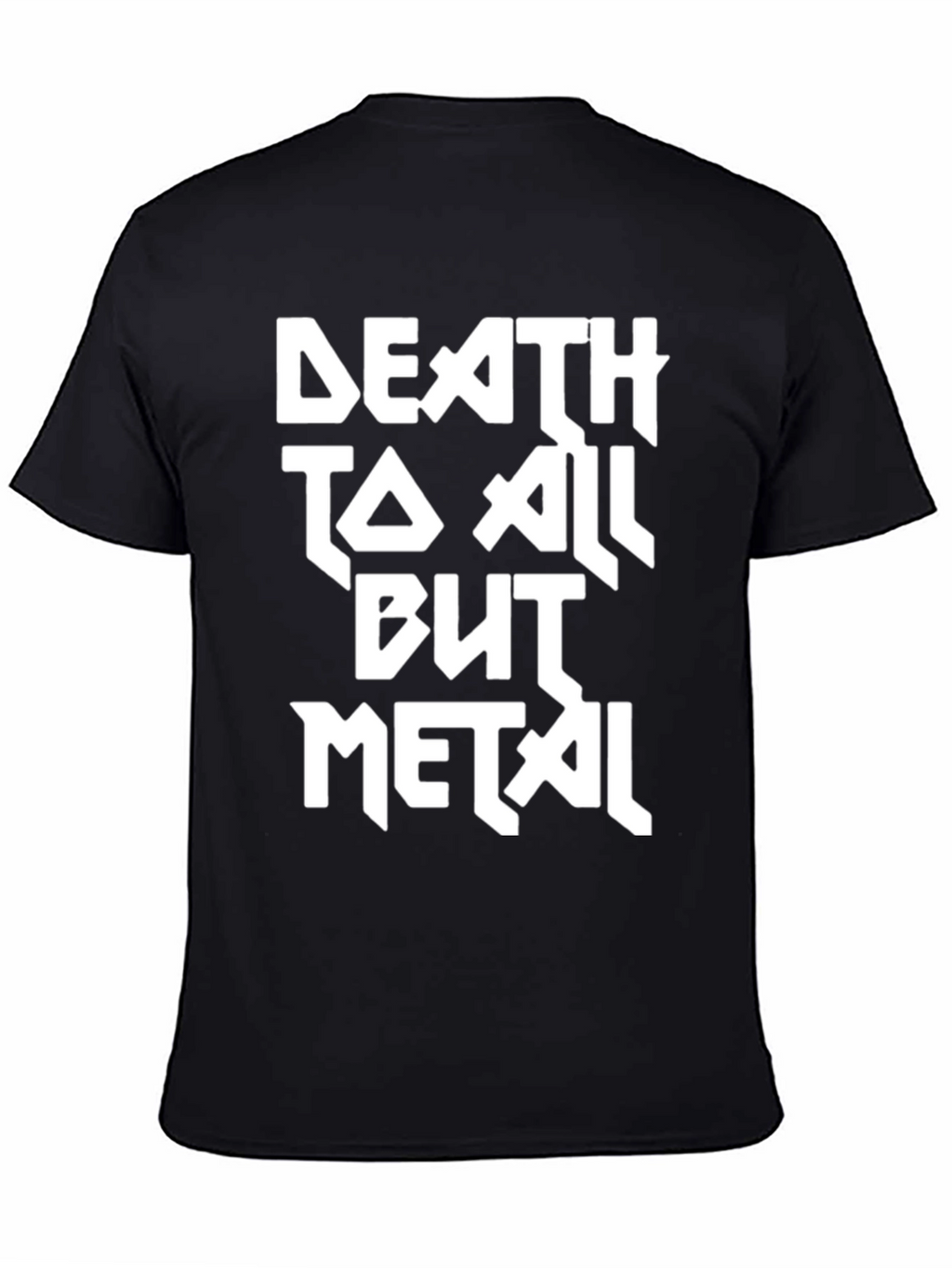 Death To All But Metal Black Graphic Tee