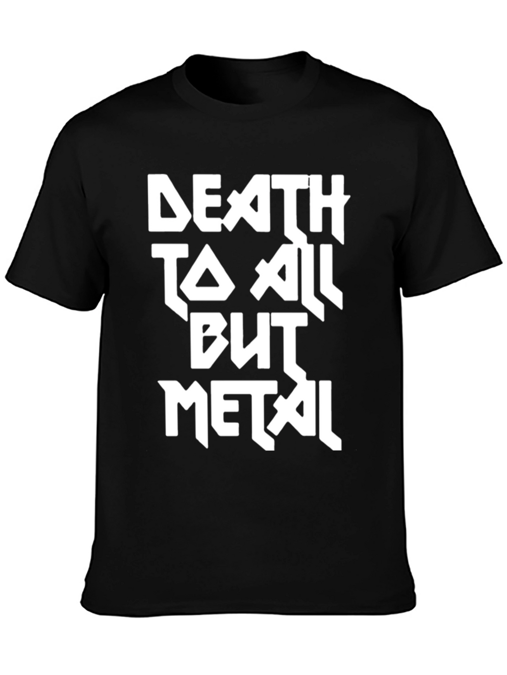 Death To All But Metal Black Graphic Tee