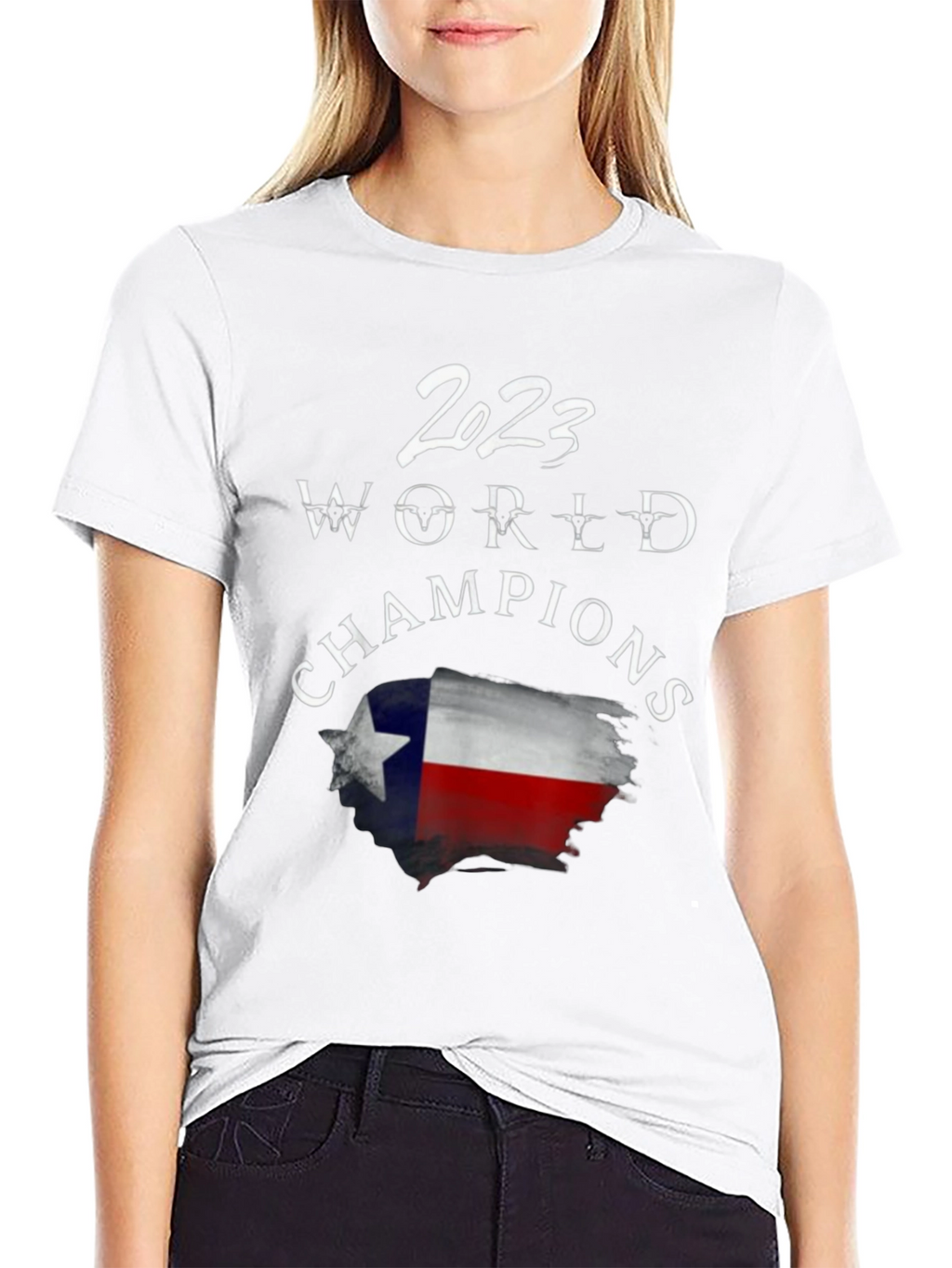 2023 World Champions Texas Flag T-Shirt
