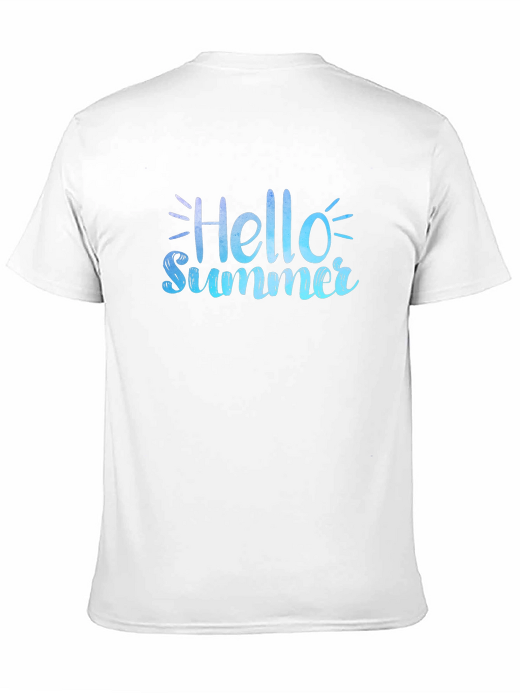 Hello Summer Black T-Shirt
