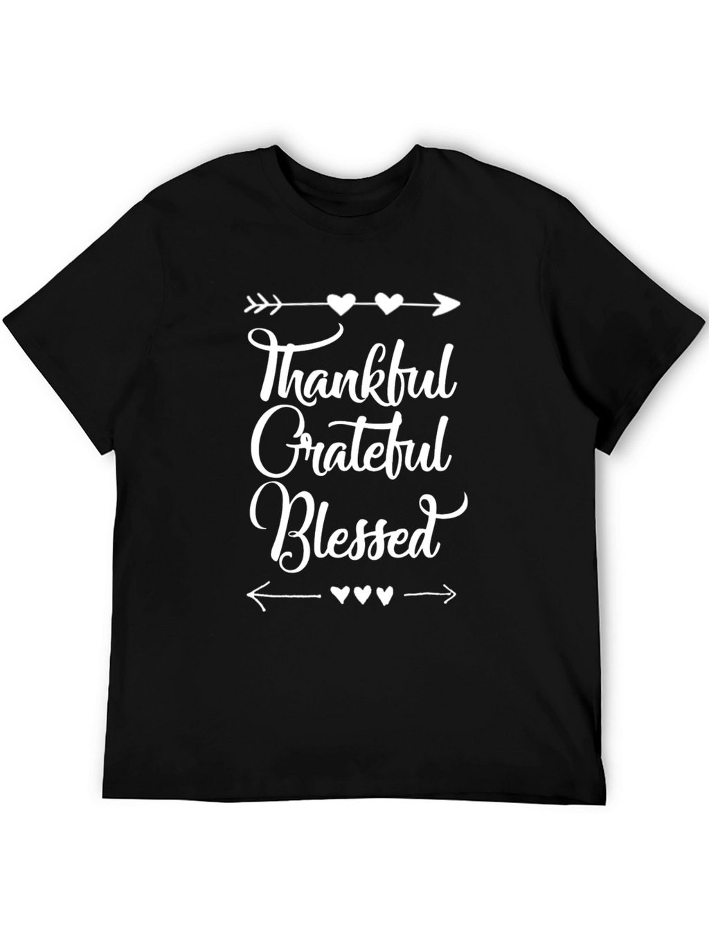 Thankful Grateful Blessed Graphic Tee
