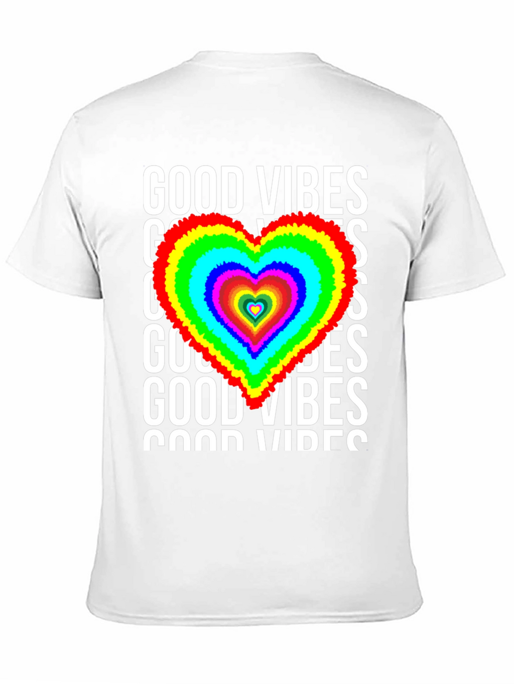 Good Vibes Heart Graphic Tee