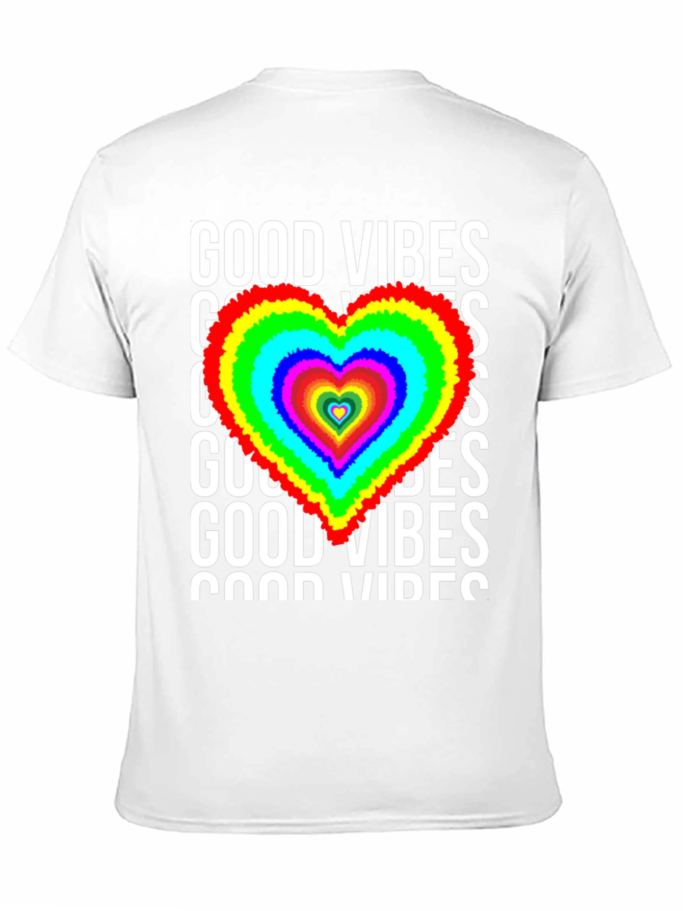 Good Vibes Heart Graphic Tee